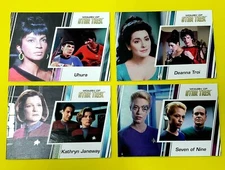 2017 Rittenhouse Women of Star Trek 50th Anniversary Base Cards 1 - 100 You Pick