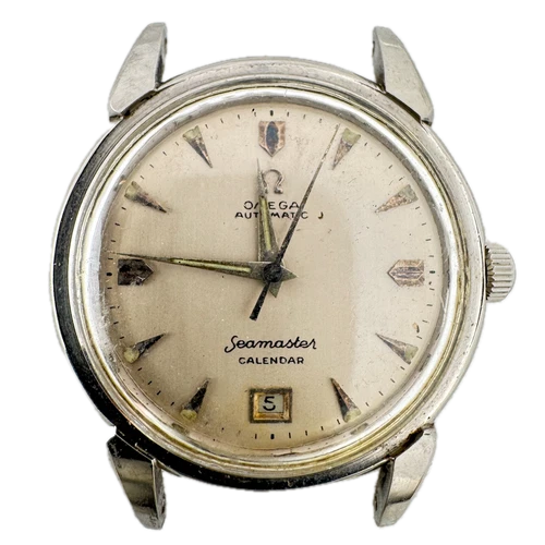 Vintage 35mm Omega 2627-3SC Seamaster Calendar Men's Automatic Wristwatch Steel