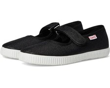 Cienta Mary Jane Slip On Shoes Casual Black Sparkle Toddler Kids Size 13 M