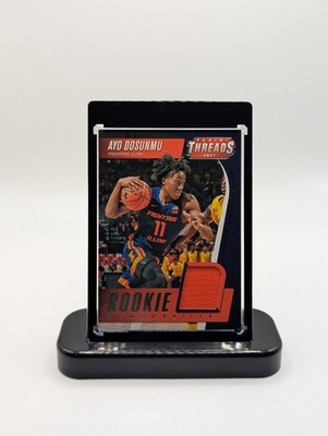 Ayo Dosunmu Jersey 2021-22 Panini Chronicles Draft Picks Threads Rookie #TRM-AD