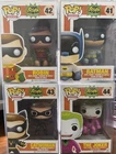 Funko Pop Dc Heroes Batman Classic Tv Series Bundle See Pics