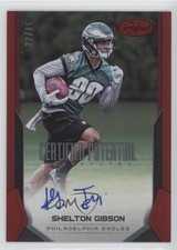 2017 Certified Potential Signatures Mirror Red 22/75 Shelton Gibson Auto 0m9o