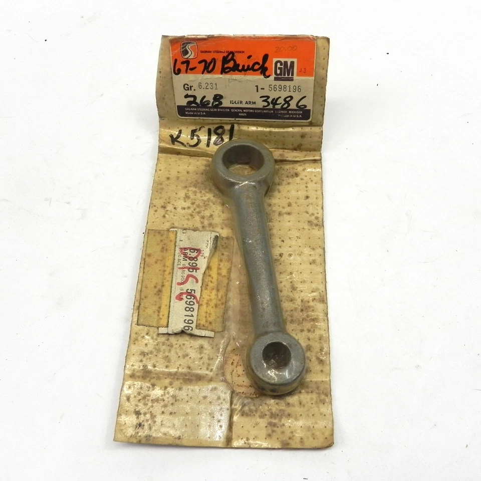 Brazo Buick Radler 1967-68-69-1970 con soporte de marco marca GM NOS #K5181 Foto 3 de 4