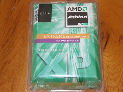 AMD Athlon XP 2000+ with Quantispeed (CPU w/ Heatsink)  (Brand New in Box)