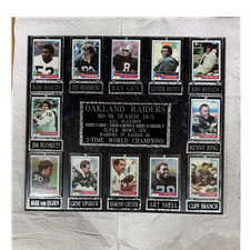 Topps Oakland Raiders 1980-81 NFL Trading Card Lot 12 Rod Martin Hendricks
