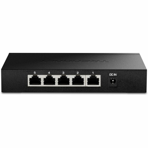 TRENDnet 5-Port Unmanaged 2.5G Switch, 5 x 2.5GBASE-T Ports, 25Gbps Switching - Picture 3 of 8