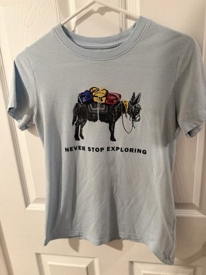 The North Face Sky Blue Donkey Adventure Tee Size S