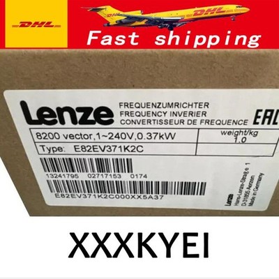E82EV371K2C New Sealed LENZE 8200 Vector Frequency Inverter E82EV371K2C
