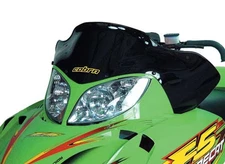 Powermadd Cobra Windshield - 14.25in. - Black Snowmobile 12421 10242011 10-12421