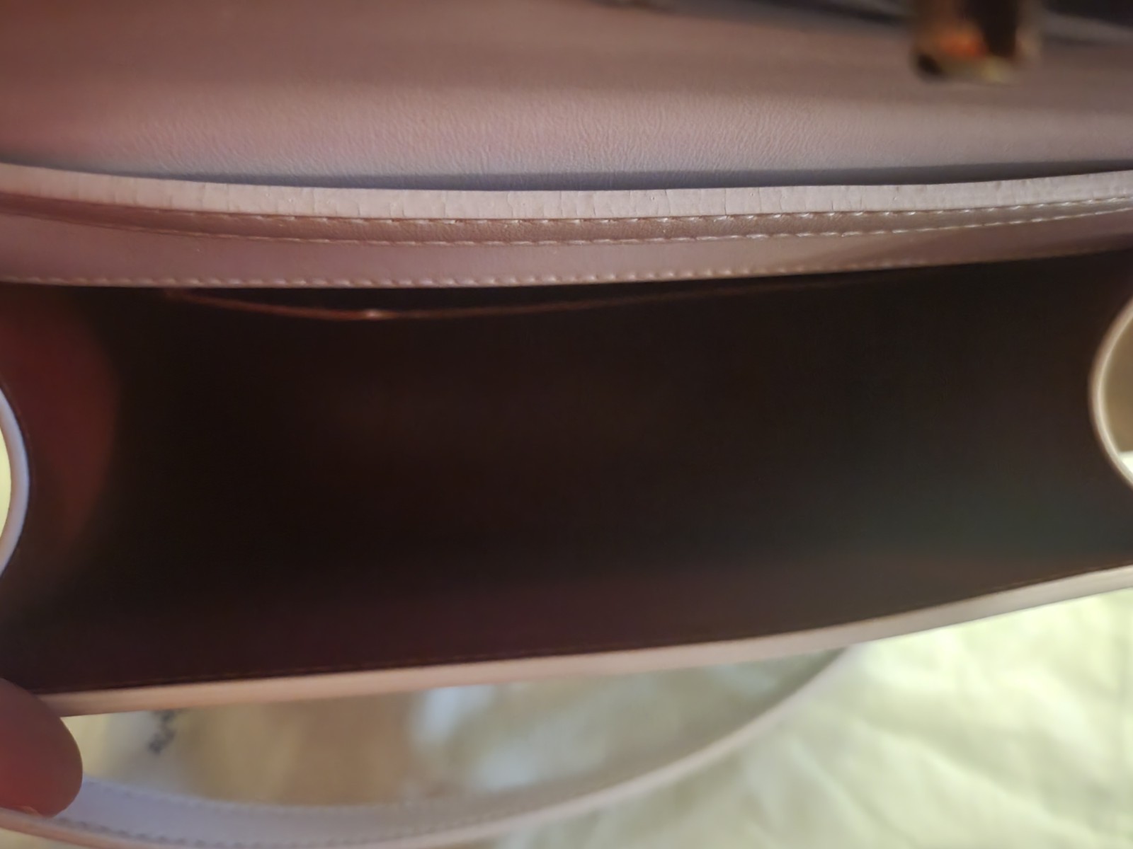 Off-White White Top Handle Bag INSERT MONEY HERE Text — image 6
