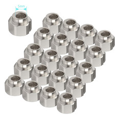 20-Pcs 3D Printer Eccentric Spacer Nuts 5mm Bore M5 V-Wheel Ender 3 Replacement