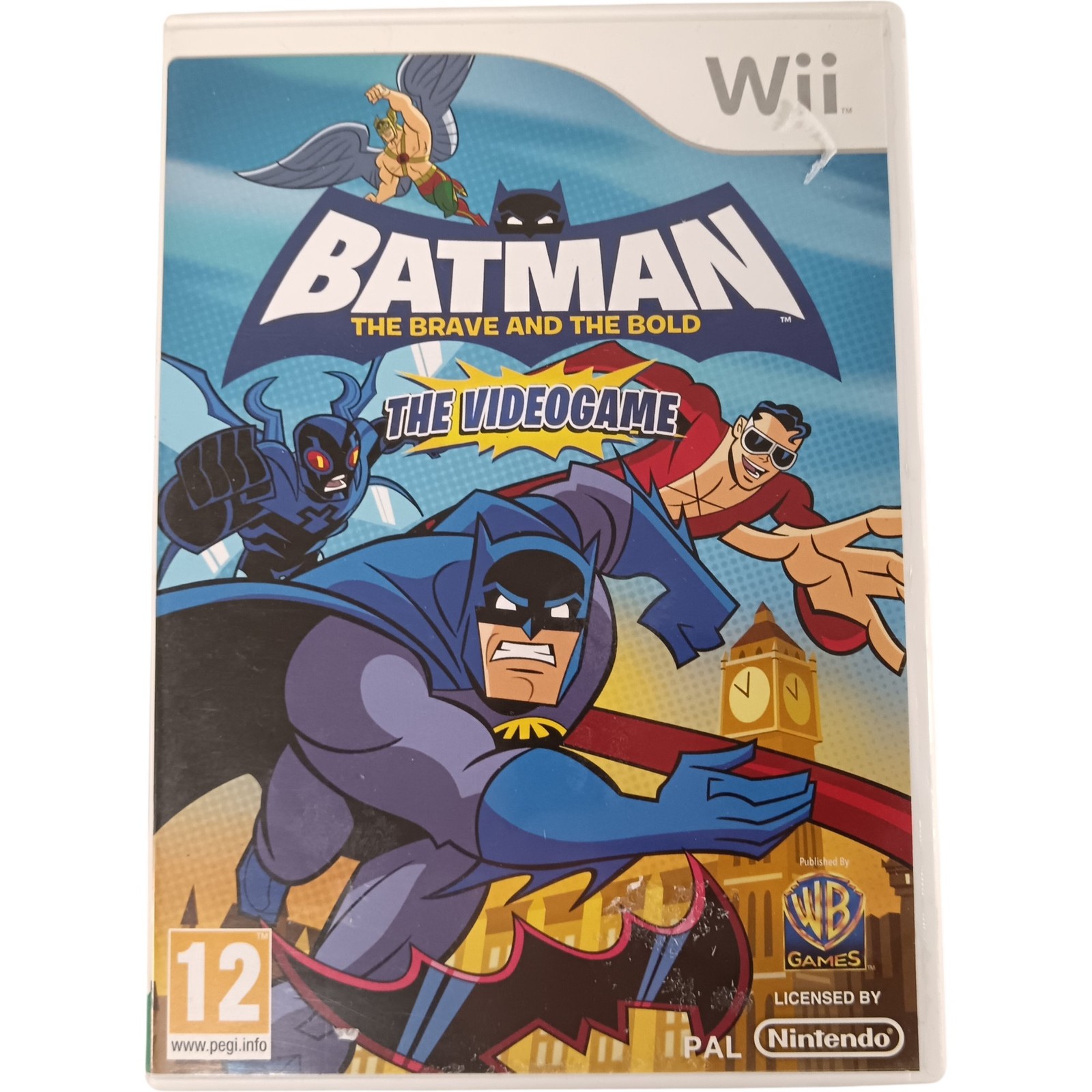 Batman The Brave and the Bold Nintendo Wii Game DC Heroes Action Adventure