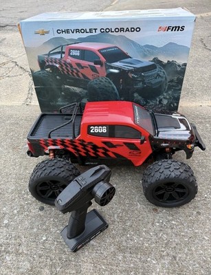 FMS 1:10 Chevrolet Colorado RS Red/Black RC Truck   RS Version