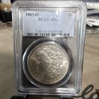 1883-O Morgan Silver Dollar $1 0.9 Silver Business Strike New Orleans PCGS MS65