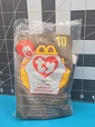 Vintage 1998 McDonald's Happy Meal Toy #10 TY Teenie Beanie Babies ZIP the Cat