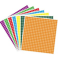 11760Pcs Small Colored Dot Stickers, 1/4" Colored Coding Labels Tiny Rainbow