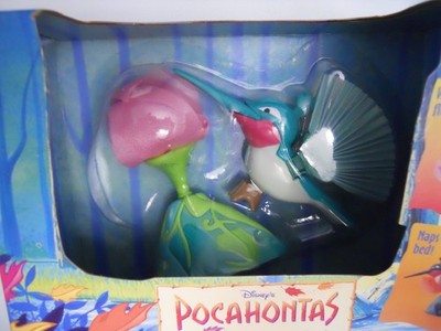 RARE Disney Pocahontas HUMMINGBIRD Flutter Flower FLIT Pet Bird Doll Mattel 1995