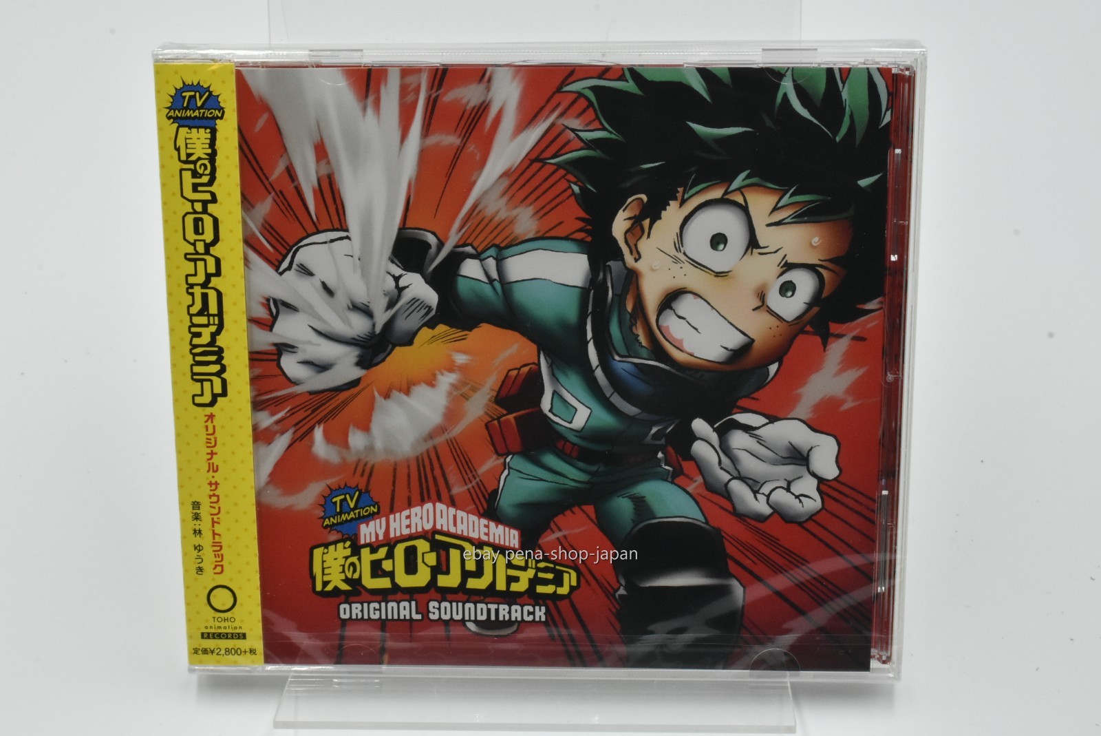 TV ANIMATION Boku no MY HERO ACADEMIA ORIGINAL SOUNDTRACK CD Japan THCA-60099