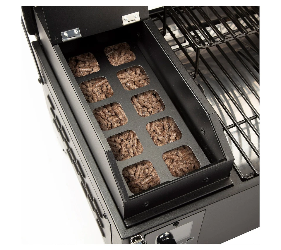 Parrilla y ahumador de pellets de madera Cuisinart 256-sq SIN TARIFAS DE IMPORTACIÓN Foto 3 de 4