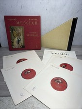 Handel メサイア ビーチャム指揮 Victor 4枚組 レコード LP Handel メサイア ビーチャム指揮 Victor 4枚組 レコード LP トーマス