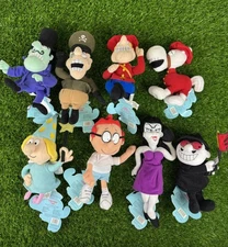 Rocky and Bullwinkle and Friends 8" Plush Toys W/Tags CVS 2000 Set of 8