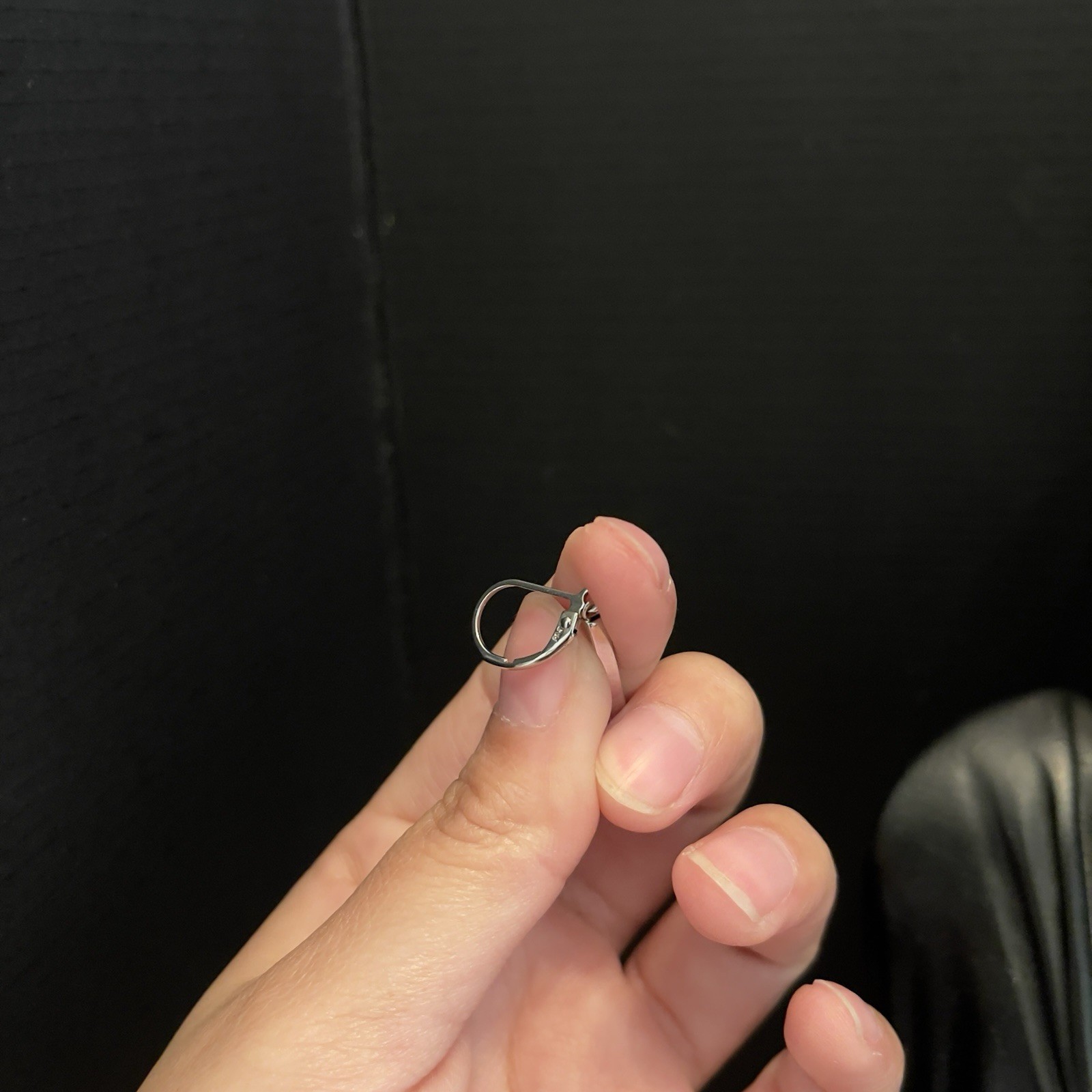 Sterling Silver Solid Bar 2 Inch Dangle Drop Earr… - image 7