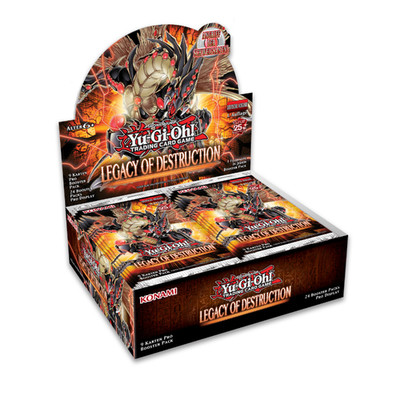 Yu-Gi-Oh! Legacy of Destruction - 24 Booster Display - DEUTSCH - NEU & OVP!