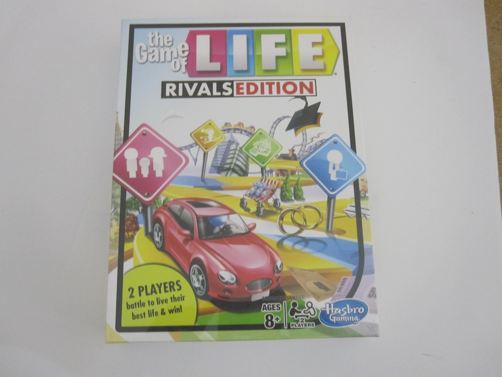 The Game Of Life - Rivals Edition - Board Game By Hasbro - NEW SEALED