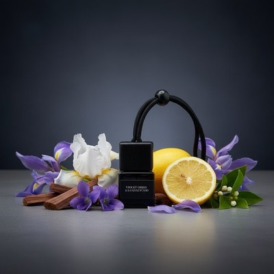 Violet orris & sandalwood, Car perfume , auto diffuser, car air freshener