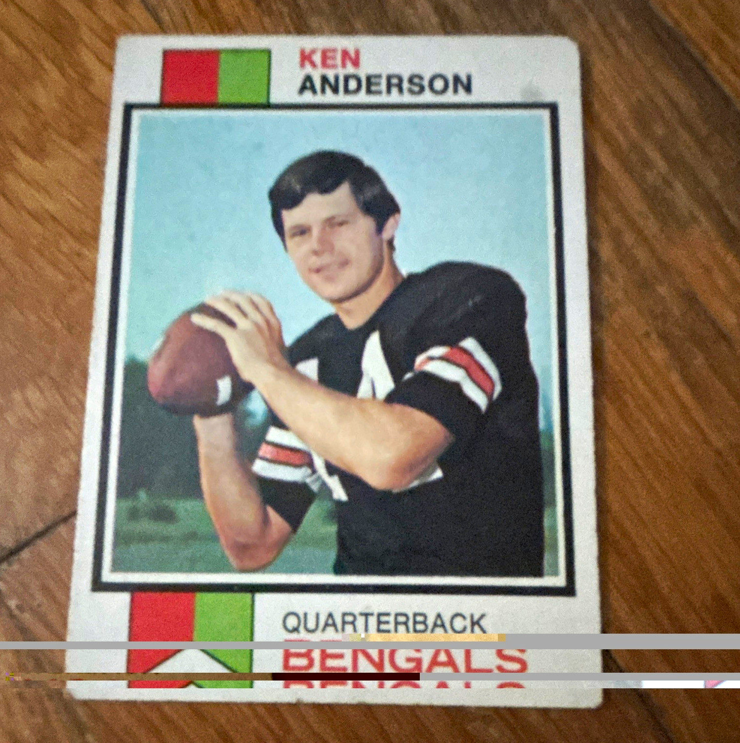Topps 1973 Ken Anderson Rookie #34 Cincinnati Bengals NFL Football Base Set