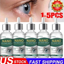 5X Nano Eye Drops Serum,Natural Nano Lubricant Eye Drops for Dry Eye Presbyopia.