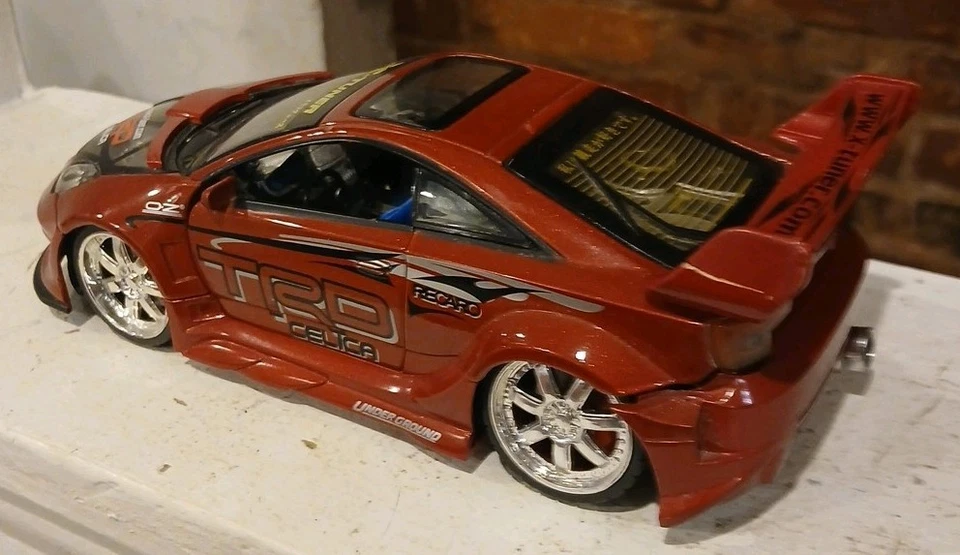 Jada Toys ИМПОРТНЫЙ гонщик MITSUBISHI Eclipse масштаб 1:24 2003 - Изображение 2 из 4