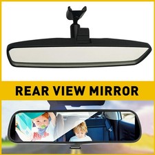 Quality Black 8 Rear View Mirror Interior Replacement Day Night For Universal