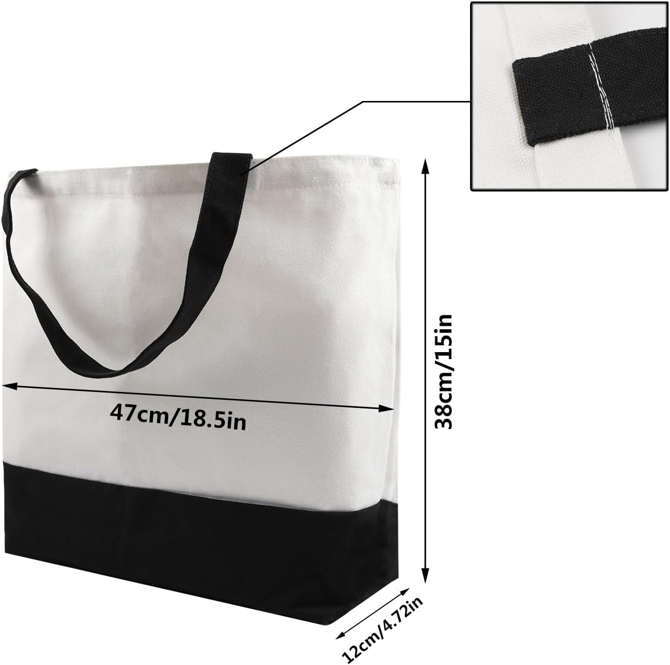 10 Pcs Sublimation Tote Bags,Polyester Bags for Sublimation, Blank ...