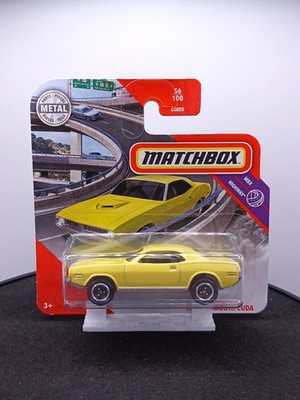 Matchbox Plymouth Cuda 70' Mopar Chrysler 
