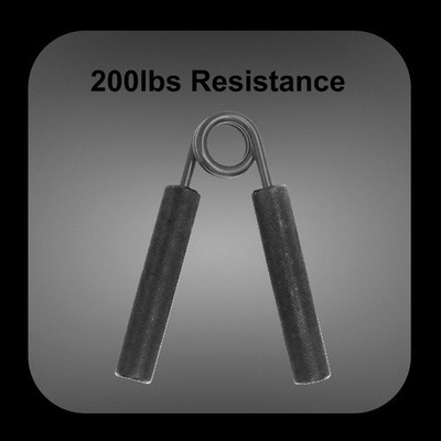 Best Grip Metal Hand Gripper Forearm & Finger Exerciser Resistance Lvl 4 200lbs 