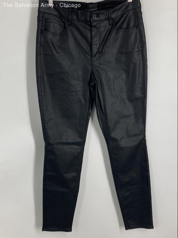 White House Black Market Womens Black Dark Wash High Rise Skinny Jeans Size 10