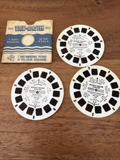 3 View Master Reels: Mickey Mouse Jubilee ,Disney 002-128 - 130