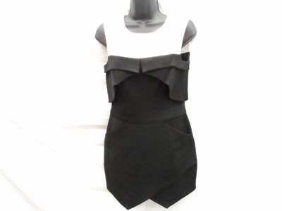 bcbg black comb dress Cynthia Sequinned Detail Pleated Gown