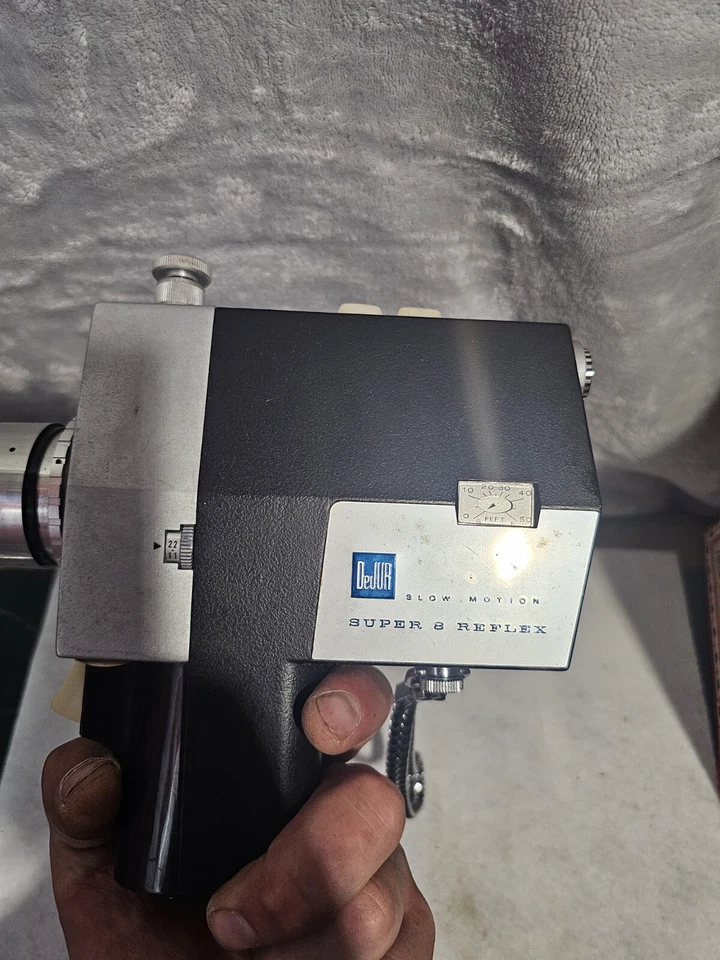 Кинокамера DeJur Electra VII Slow motion Super 8 Reflex s8 мм (не протестирована) - Изображение 4 из 4