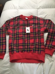 Nike Men's NikeLab NRG Plaid Swoosh Stripe Crew Sweater X-Small $125 ð¥ðµ 193148260334 | eBay