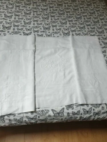 Textiles anciens du XXe siècle draps en lin