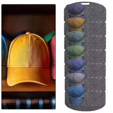 Basecap Organizer mit 14 Taschen Wandhalter M&uuml;tzen Aufbewahrung f&uuml;r Baseball Cap