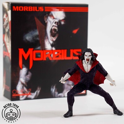 MEZCO MORBIUS Marvel Comic Deluxe Action Figur Vampire Spider-Man NEU OVP