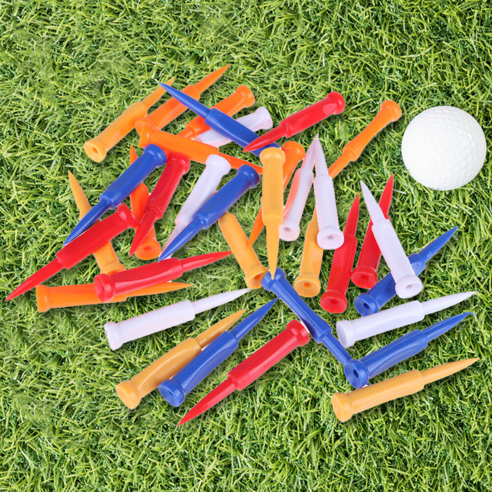 35pcs Golf Holder Plastic 68mm Golf Ball Studs Height Control Sports