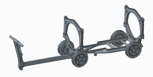 4 Stück 3D gedruckter 1/72 US Navy MHU-191 Bomb Carrier unbemalter Modellbausatz - Bild 4 von 6