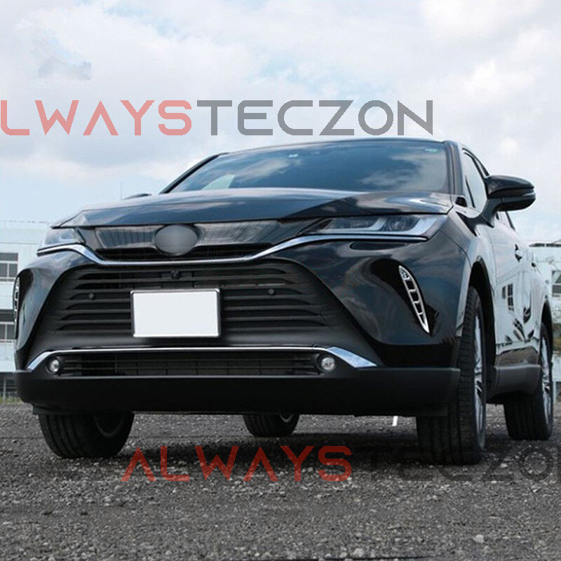 Chrome Fog Light Cover Trim – Front Bumper Fit For Toyota Venza 2021-2024