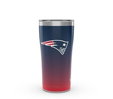NEW ENGLAND PATRIOTS, 20oz STAINLESS STEEL TUMBLER FROM TERVIS WITH LID INCLUDED