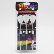 Bottelsen NEONS Steel Tip Darts White/Black 20-NW5 NEW!!