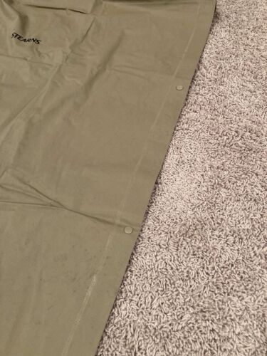 Stearns PVC Rain Poncho 50 x 94" Adult Tan Khaki Brown - Picture 6 of 8